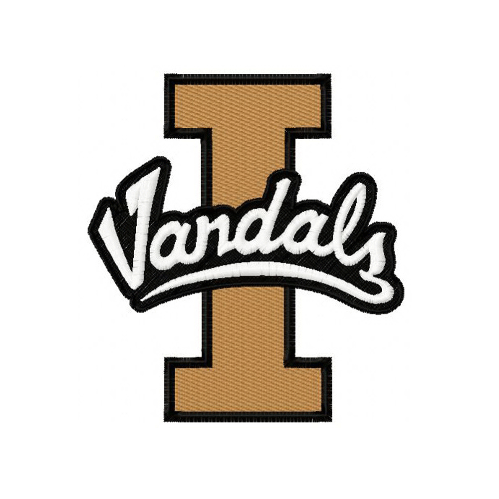 Vandals Logo - Idaho Vandals embroidery design INSTANT download