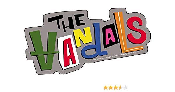 Vandals Logo - Amazon.com: C&D Visionary The Vandals Logo Sticker: Toys & Games