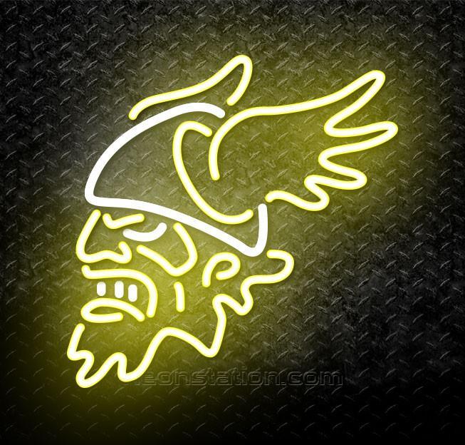 Vandals Logo - NCAA Idaho Vandals Logo Neon Sign // Neonstation