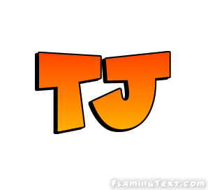 TJ Logo - TJ Logo | Free Name Design Tool from Flaming Text