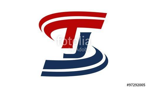 TJ Logo - Letter TJ Logo Stock Image And Royalty Free Vector Files On Fotolia