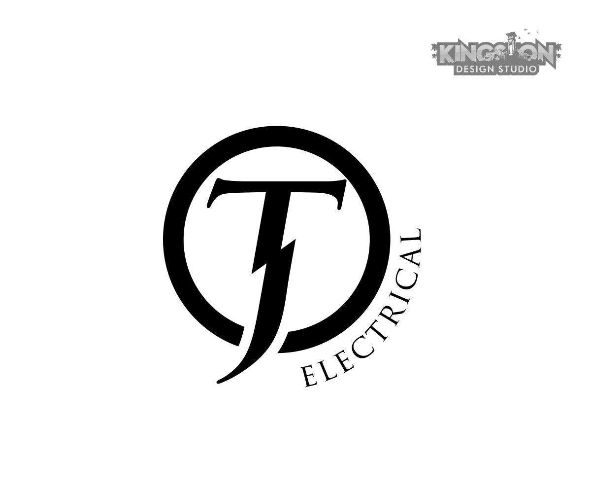 TJ Logo - Electrician Logo Design for TJ Electrical by Andre Swaby Creative