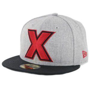 Xolos Logo - New Era 5950 Tijuana Xolos X Logo Fitted Hat Heather Grey Red