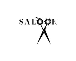 Saloon Logo - saloon Designed