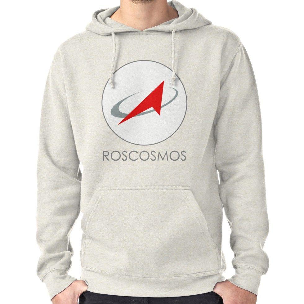 Roscosmos Logo - Russian Federal Space Agency (Roscosmos) Logo | Pullover Hoodie ...