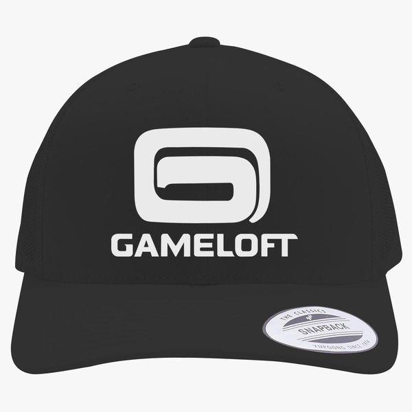 Gameloft Logo - Gameloft Logo Retro Trucker Hat | Hatsline.com