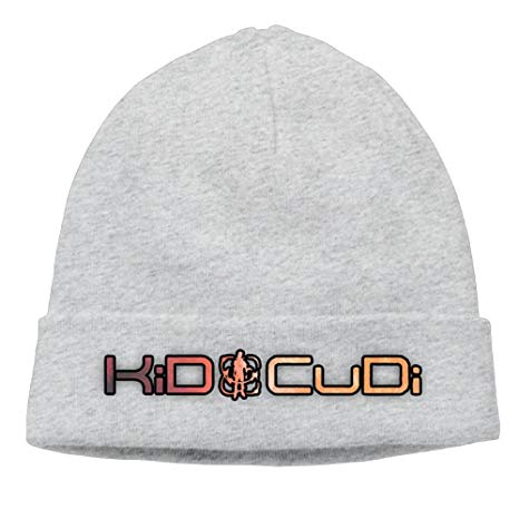 Cudi Logo - Kid Cudi Logo Adjustable Beanie Skull Cap Hat One Size Ash: Amazon