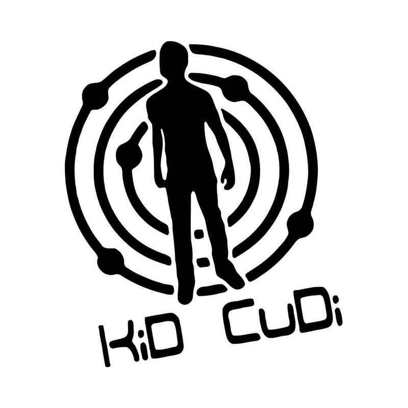 Cudi Logo - Kid Cudi Man On The Moon Vinyl Decal Sticker
