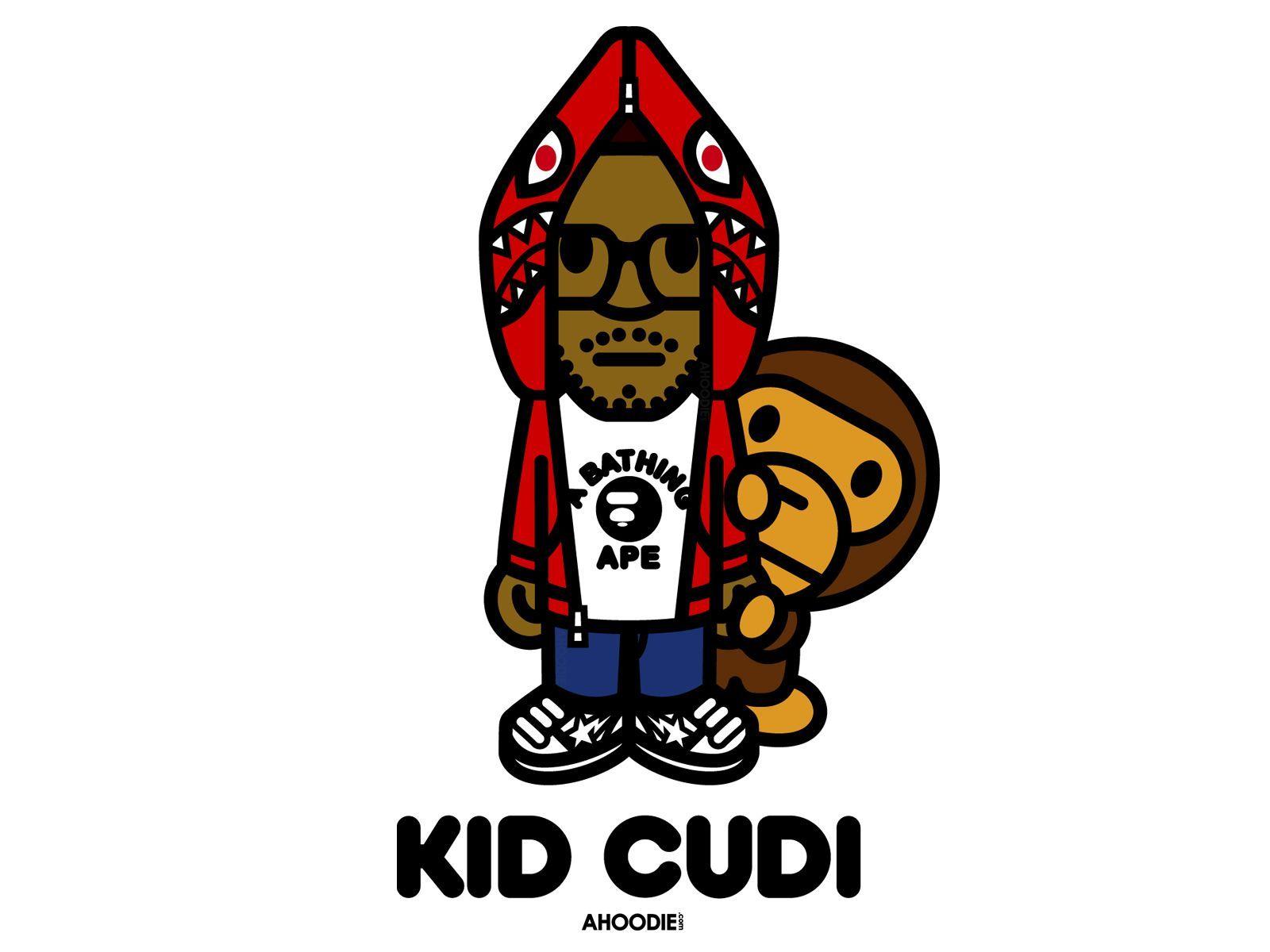 Cudi Logo - Kid Cudi is my favorite artist and Bape happens to be one of my