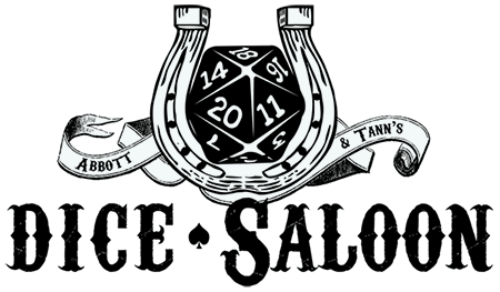 Saloon Logo - Dice Saloon logo BRS event - Warlord Games