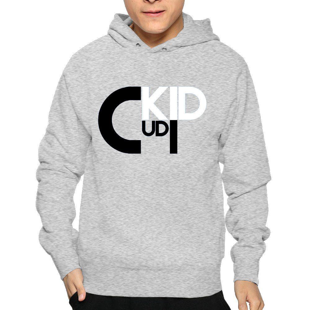 Cudi Logo - Men Super Star Rapper Singer Kid Cudi Logo Pullover Hooded ...