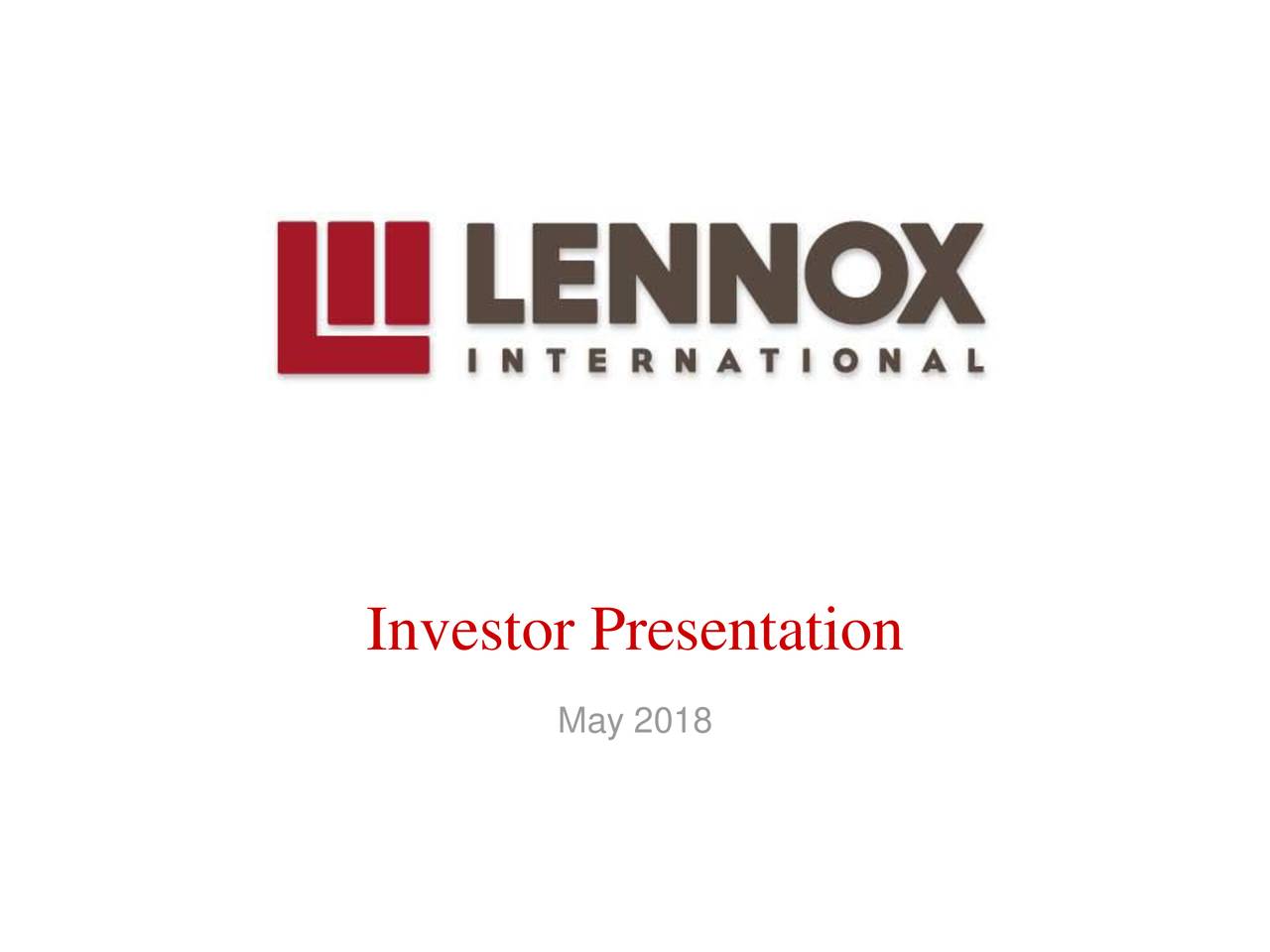 KeyBanc Logo - Lennox International (LII) Presents At KeyBanc Capital Markets