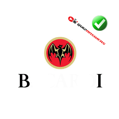B of a Red and Gold Logo - Bat in circle Logos