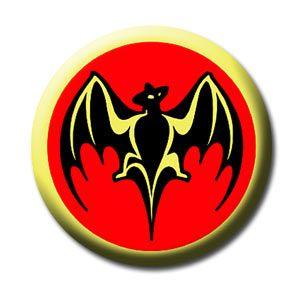 Red and Black Bat Logo - What Does The Bacardi Bat Symbolise?. The MNG Group's Blog