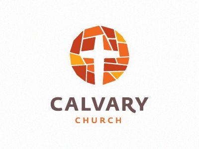 Church Logo - Calvary Church Logo 03 by Derek Hollister | Dribbble | Dribbble