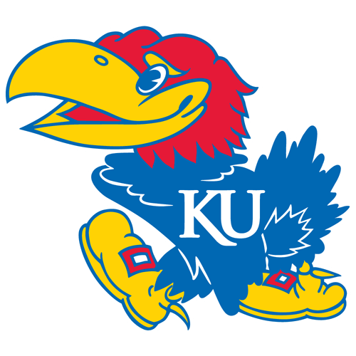 Kansas Logo - Kansas Jayhawks logo dxf Free Download