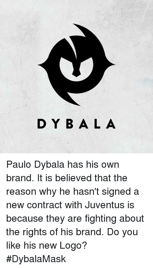 Dybala Logo - D Y BALA Paulo Dybala Has His Own Brand It Is Believed That