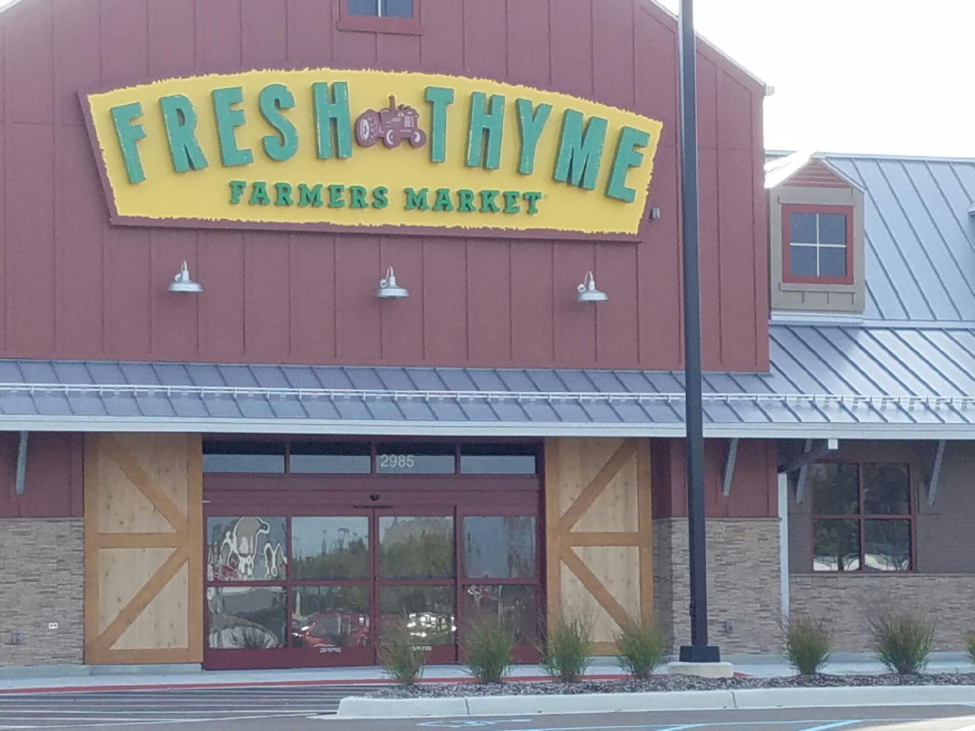 Meijer's Logo - Fresh Thyme brand is Meijer's quiet entry into high-end grocery ...