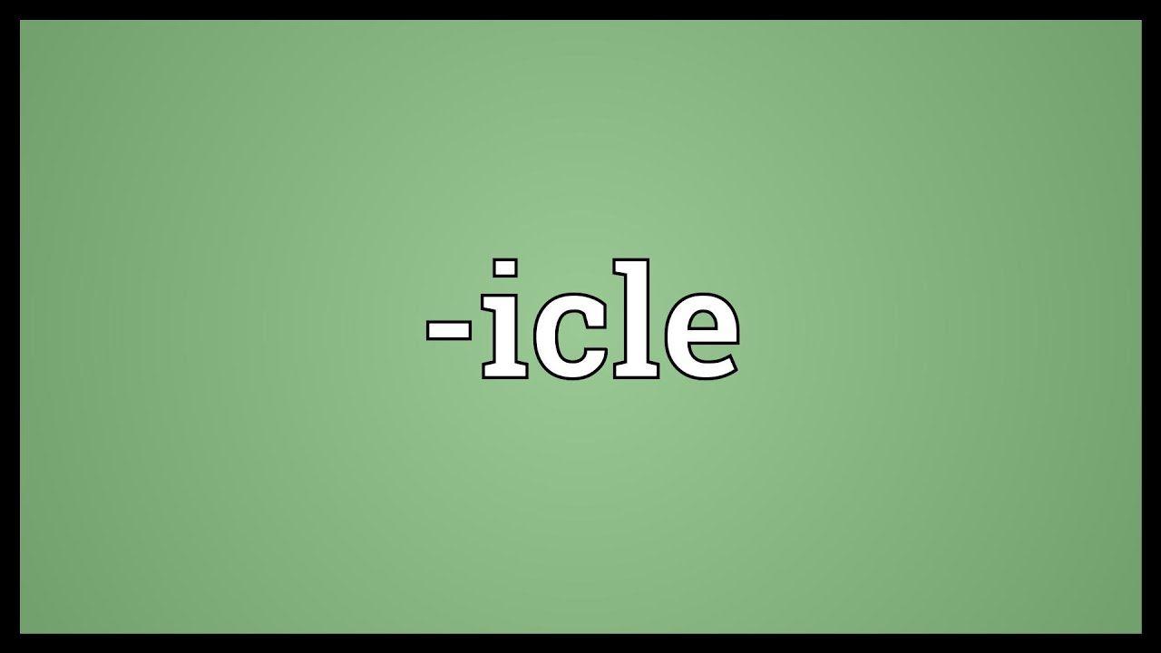 ICLE Logo - icle Meaning - YouTube