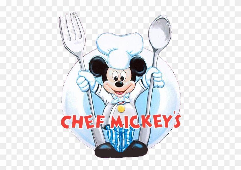 Mickey's Logo - Disney Restaurant Logos Clipart - Mickey Mouse De Chef - Free ...