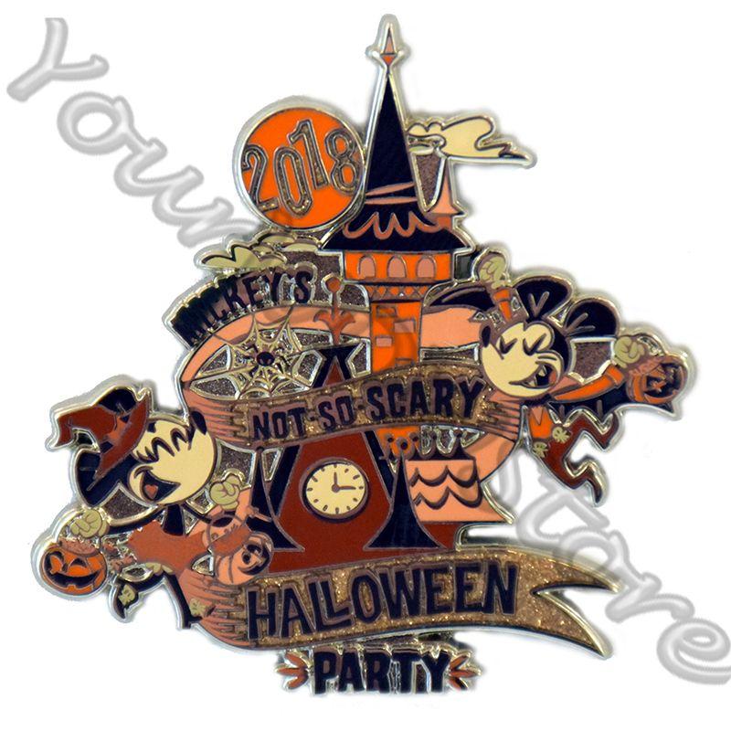 Mickey's Logo - Disney Pin - Mickey's Not So Scary Halloween Party - 2018 Logo