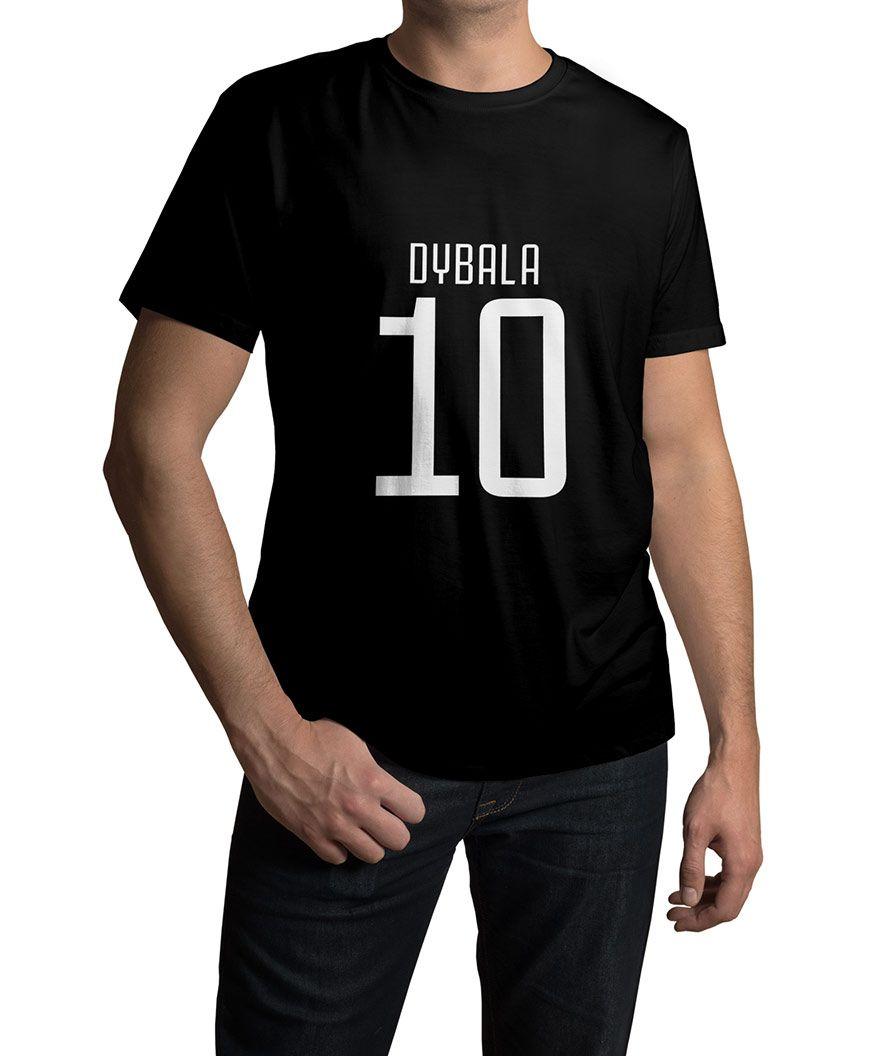Dybala Logo - Paulo Dybala No 10 Logo Half Sleeves T shirt