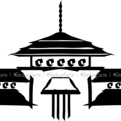 Gedung Logo - Logo gedung sate png PNG Image