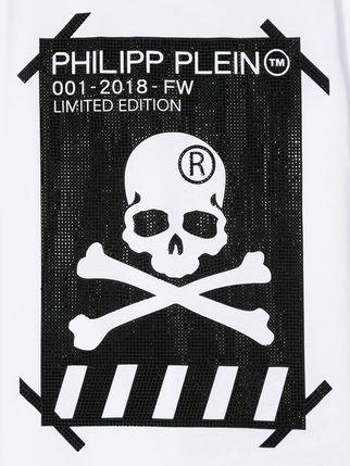 Crossbones Logo - Philipp Plein Junior Skull And Crossbones Logo T-shirt - Farfetch