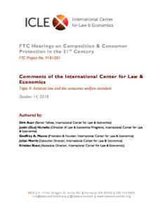 ICLE Logo - ICLE - 4 - Antitrust law and the consumer welfare standard ...