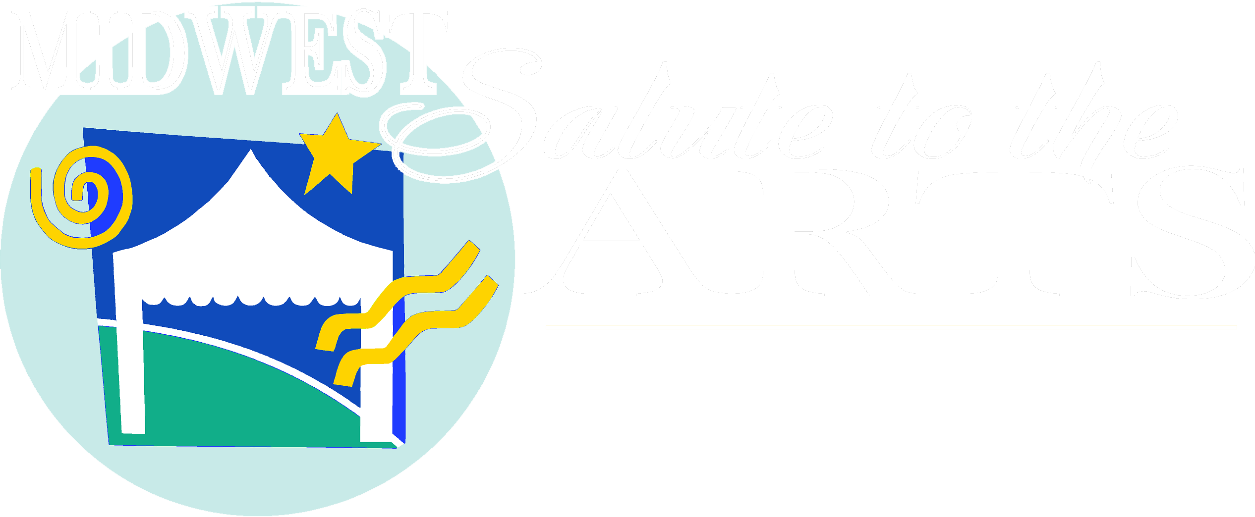 Salute Logo - Midwest Salute to the Arts Festival. August 24- 2018