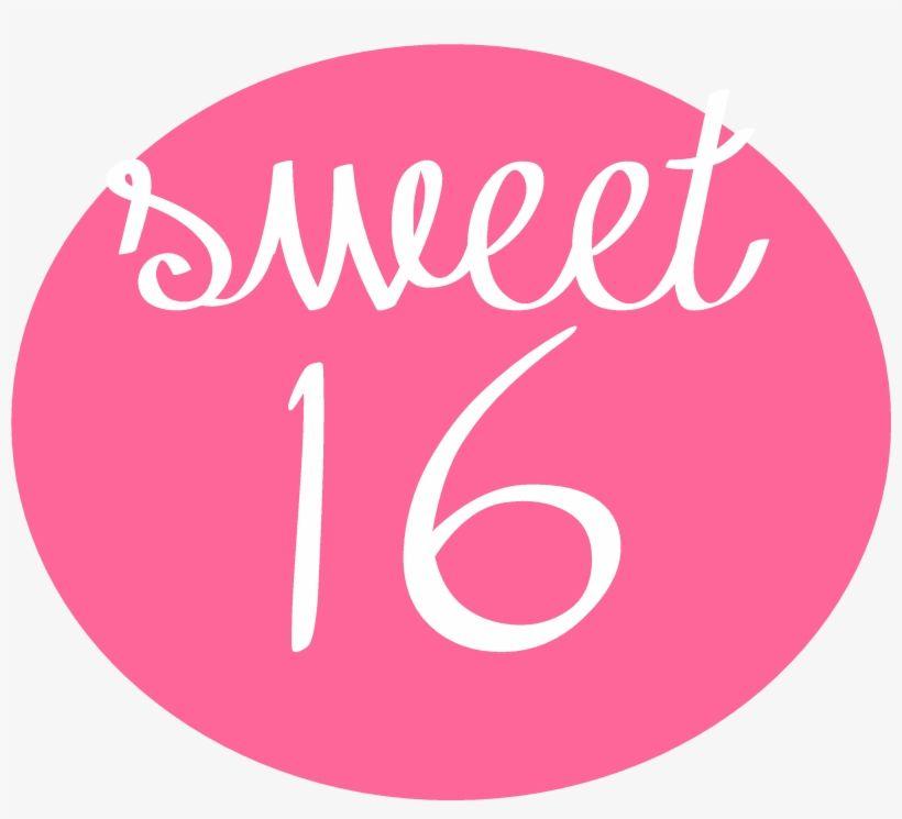 Sweet16 Logo - Sweet 16 Logo - 16 Sweet - Free Transparent PNG Download - PNGkey