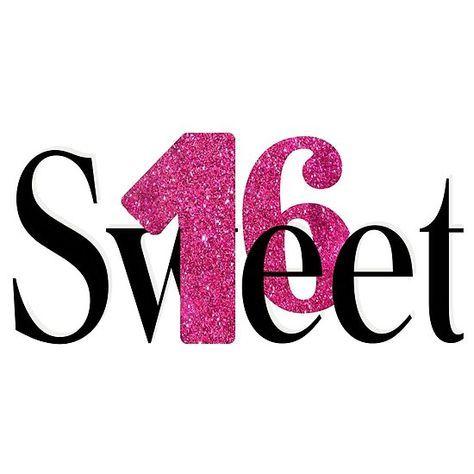 Sweet16 Logo - Sweet16 #logo #birthday #design | #Digital art, #illustration ...