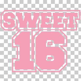 Sweet16 Logo - Sweet sixteen Birthday Logo Brand T-shirt, sweet 16 PNG clipart ...