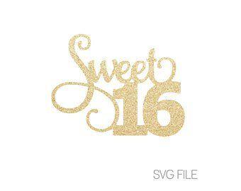 Sweet16 Logo - Sweet 16 | Etsy