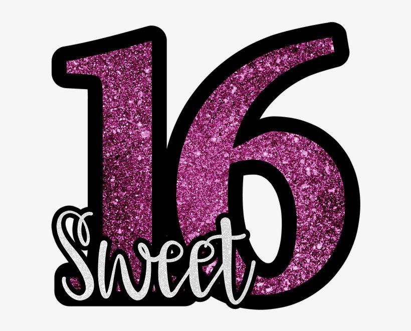 Sweet16 Logo - Años Logo Cumpleaños Png 16 Poster Transparent PNG