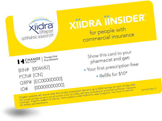 Xiidra Logo - Restasis vs Xiidra: Here's What You Need To Know | IntroWellness