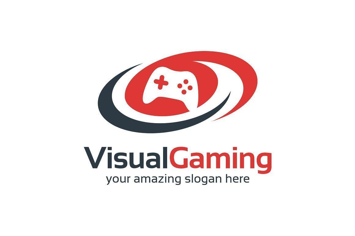 Gamimg Logo - Visual Gaming Logo ~ Logo Templates ~ Creative Market