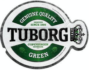 Tuborg Logo - Drink Label: Tuborg Green (Shumensko pivo (Carlsberg), Bulgaria ...