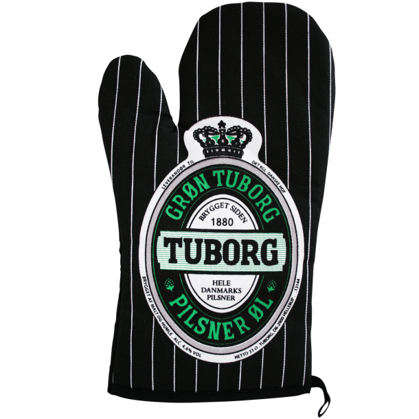 Tuborg Logo - Grillhandske med Tuborg Logo - Souvenirs - hjemve.dk