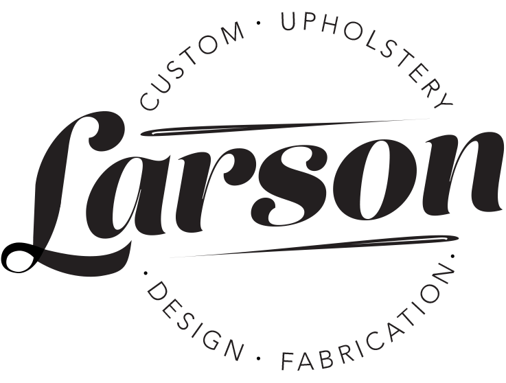 Upholstery Logo - Larson Upholstery Logo & Branding – Veronica Presley