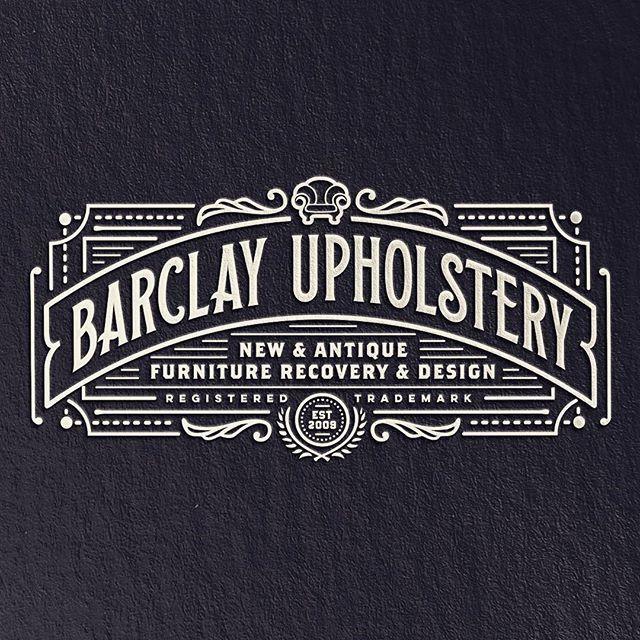 Upholstery Logo - Barclay Upholstery Logo Design - Take Heed Design