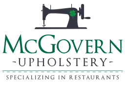 Upholstery Logo - McGovern Upholstery, We Reupholster Restaurant Booth Seats & Chairs