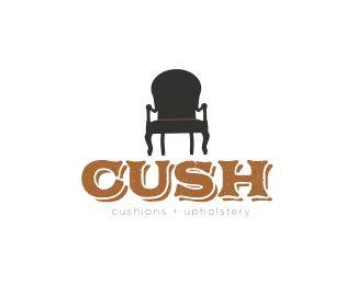 Upholstery Logo - CUSH. cushions + upholstery Designed