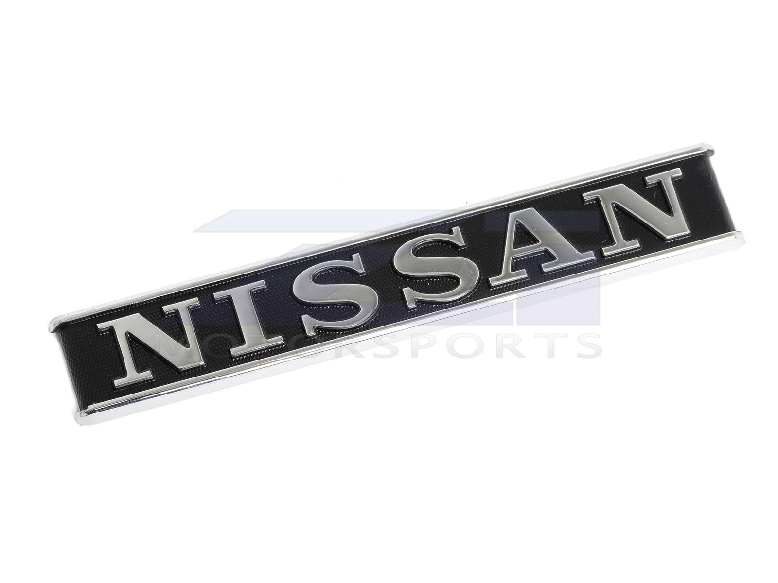 280ZX Logo - Genuine OE JDM 'Nissan' Rear Emblem - Fairlady Z 280ZX / Silvia S110 ...