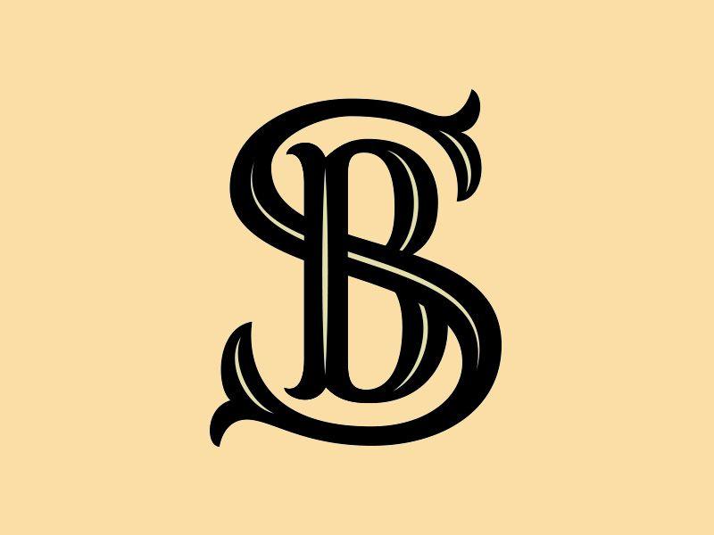 SB Logo - SB Monogram | Type that's Tasty | Monogramma, Loghi, Grafici