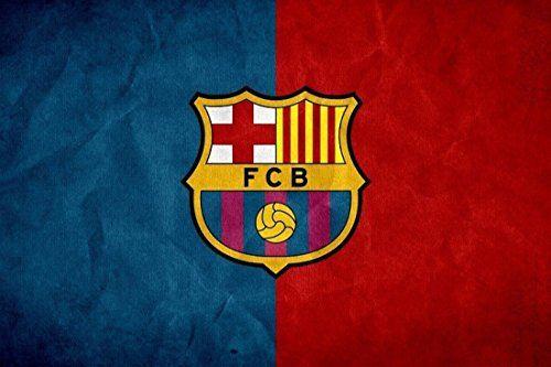 Barcelona Logo - AthahDesigns Paper Fc Barcelona Logo Blue Red Wall Poster: Amazon.in ...