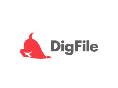 Dig Logo - DigFile Logo by Sean Farrell | Dribbble | Dribbble