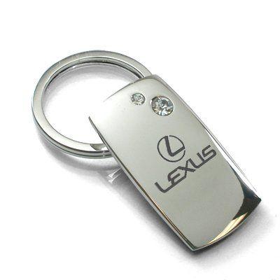 Quadrilateral Logo - Amazon.com: Lexus Chrome Quadrilateral Key Chain: Automotive