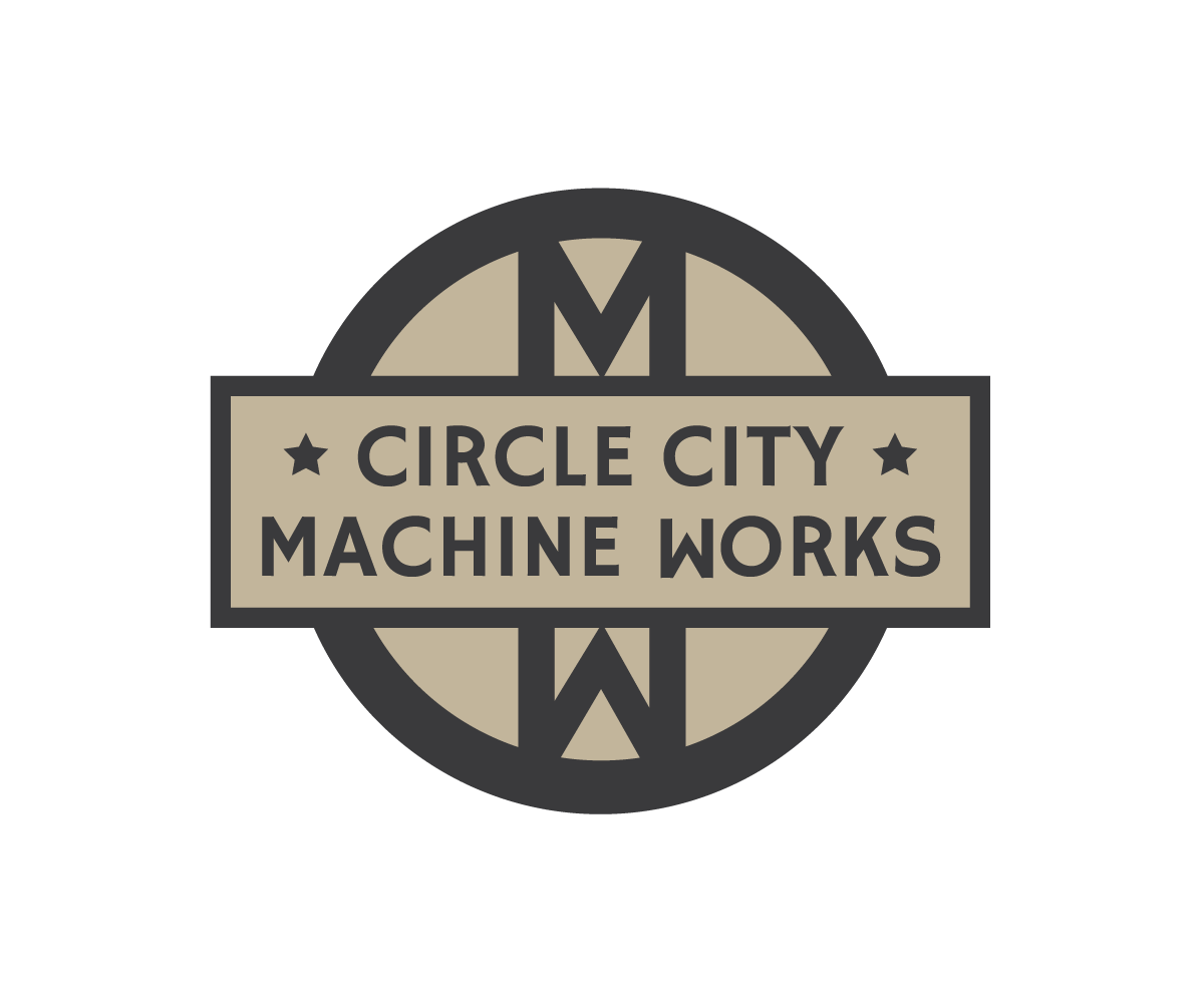 Stacey Logo - Bold, Serious, Shop Logo Design for Circle City Machine or Machine