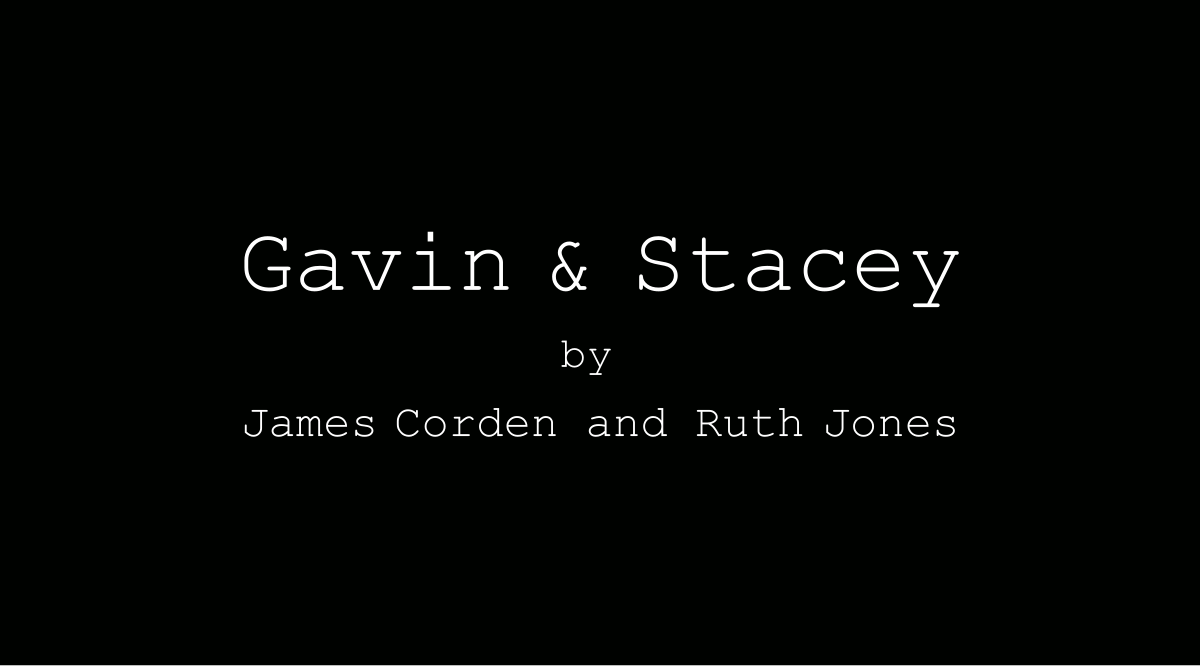Stacey Logo - Gavin & Stacey